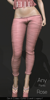Second Life Marketplace - [ELLE] Any Pants - Rose